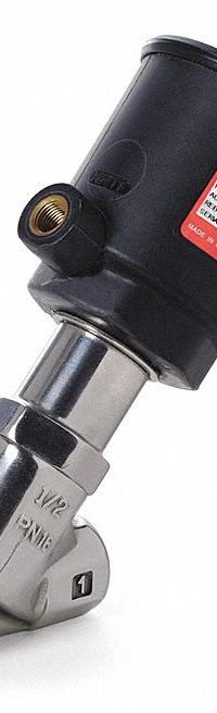 ASCO Angle Body Piston Valve: 2-Way, Normally Closed, 3/4 in Pipe Size, Bronze Body, FKM Seal (MPN 8290A385). Key specifications — Brand: ASCO; Nominal Pipe Size: 3/4 in; Operating Environment: Outdoor.