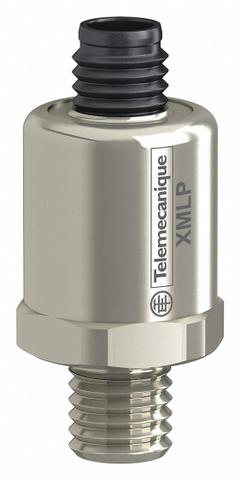 Pressure Transmitter: 0 psi to 200 psi, 4 to 20mA DC, 4-Pin M12 Connector, 1/4 in Male NPT (MPN XMLP200PD230). Key specifications — Accuracy: ±0.5%; Burst Pressure: 1,400 psi; Calibration Certificate Included: No NIST-Traceable Calibration Certificate Included; IP Rating: IP65; Housing Material: Stainless Steel; Output: 4 to 20mA DC; Overpressure: 600 psi; Process Connection Type: NPT.