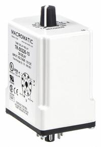MACROMATIC Single Function Time Delay Relay: Socket Mounted, 240V AC, 10 A, 8 Pins/Terminals (MPN TR-50226-10). Key specifications — Brand: MACROMATIC.
