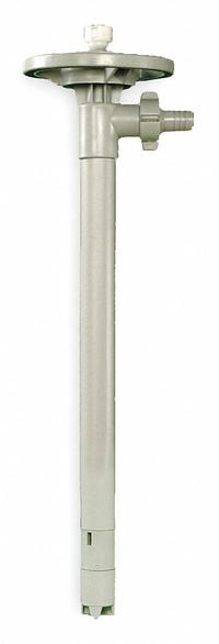 DAYTON Drum Pump Tube: CPVC, 1 5/8 in Inlet Size, 39 in Suction Tube Lg - Max, 35 gpm Max. Flow Rate (MPN 1DLL1). Key specifications — Brand: DAYTON; Discharge Connection Type: Hose Barb.