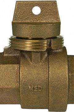 A.Y. MCDONALD Manual Two-Way Ball Valve: 3/4 in Pipe Size, FNPT x FNPT, 300 psi Max Op Pressure, Tee (MPN 76105-3/4"). Key specifications — Brand: A.Y. MCDONALD; Handle Material: Brass; Handle Type: Tee; Standards: NSF/ANSI 372; Connection Type: FNPT x FNPT.