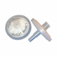 LABEXACT Syringe Filter: Non-Sterile, 0.8 um Pore Size, 100 mL Max Capacity - mL, 25 mm Housing Dia (MPN LE-HYBK5-100). Key specifications — Housing Material: Polypropylene; Inlet Connection Gender: Female; Inlet Connection Type: Male Slip; Outlet Connection Gender: Male; Brand: LABEXACT; Compatible Product Type: Pipette Controller; Filter Material: Hydrophobic Multi-Layer Barrier; Outlet Connection Type: Luer Slip.