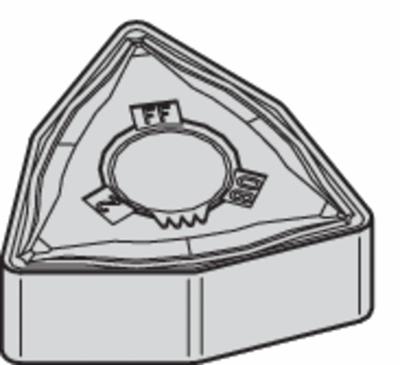 WIDIA Turning Insert: WNMG431FF - Trigon (W) Indexable Turning Inserts