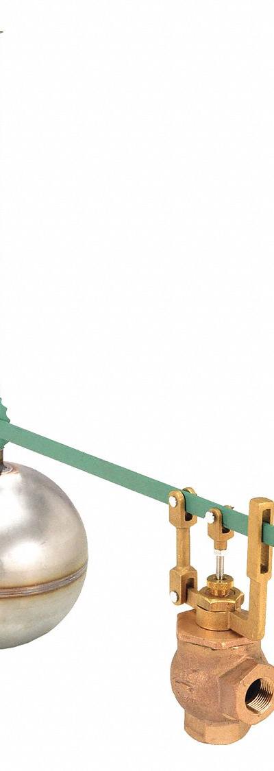 KECKLEY Float Valve Assembly: For Water Media - General Service Float & Lever Valve Assemblies