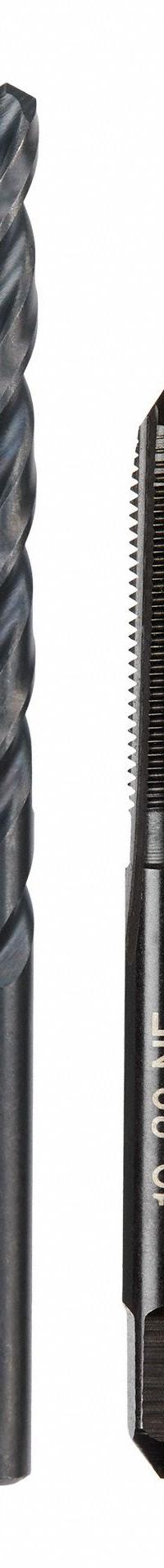 MILWAUKEE Plug Tap and Drill Bit: 2 Pc, #10-32 Tap, #21 Drill (MPN 49-57-5527). Key specifications — attr1300596: Straight Flute.