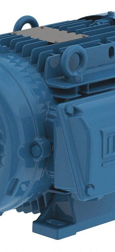 WEG Metric Motor: 4 hp, Rigid Base Mount, 100L Frame Size, Totally Enclosed Fan Cooled - Rigid Base 3-Phase IEC Metric General Purpose AC Motors