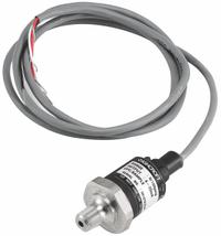Pressure Transmitter: 0 psi to 1,000 psi, 4 to 20mA DC, Cable & Wire Leads, 1/8 in Male NPT (MPN G17M0142F21000#). Key specifications — Accuracy: ±0.5%; NEMA Rating: 4X; Burst Pressure: 5x Range; Calibration Certificate Included: No NIST-Traceable Calibration Certificate Included; IP Rating: IP67; Housing Material: Nylon; Output: 4 to 20mA DC; Overpressure: 2x Range.