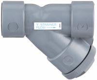 HAYWARD Y Strainer: 3/4 in, Socket, Perforated, 0.0313 in Screen Size, CPVC, FPM, 3 3/4 in Ht (MPN YS20075S). Key specifications — Brand: HAYWARD; Seal Material: FPM; Manufacturer Part Number: YS20075S; Screen Material: CPVC.