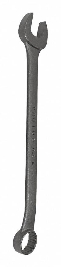 PROTO Combination Wrench: Alloy Steel, Black Oxide, 11 mm Head Size, 7 in Overall Lg, Offset (MPN J1211MBASD). Key specifications — attr309539: 11 mm; attr309567: Yes; attr324930: PROTO.