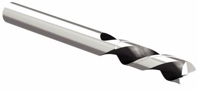 WIDIA HANITA Square End Mill: Carbide, 2 Flute, 1/4" Mill Dia, 3/4" LOC - Carbide Square End Mills for Aluminum