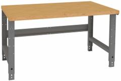 TENNSCO Workbench: Adj Ht, Laminated Hardwood Butcher Block, 60 in x 36 in, Gray (MPN WBA-1-3660W). Key specifications — Brand: TENNSCO.