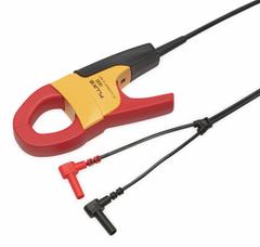 FLUKE Current Clamp Probe: CAT III 1000V/CAT IV 600V, Banana Plug, 1.2 in Jaw Opening, 1 A to 400 A (MPN I400). Key specifications — Connector Type: Banana Plug; Safety Rating: CAT III 1000V; Brand: FLUKE.