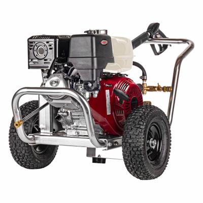 SIMPSON Gas-Powered Pressure Washer: Heavy Duty, Cart, 4,200 psi, 4 gpm - Cold Water Pressure Washers