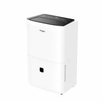 Dehumidifier: WHHD501AW, Low Grain Refrigerant, R-32, 24 1/8 in x 15 3/8 in x 11 7/16 in. Key specifications — Includes Hour Meter: Hour Meter Not Included; Includes Air Filter: Air Filter Included; Includes Drain Hose: Drain Hose Not Included; Brand: WHIRLPOOL.