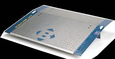 BLUFF Dock Plate: 6,300 lb Load Capacity, 36 in Overall Lg, 48 in Overall Wd - Dock Plates