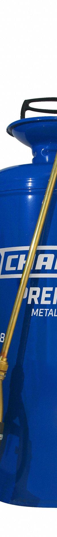 CHAPIN Handheld Sprayer: Spot, 3 gal Tank, Steel Tank, 25 ft Max Spray Distance, 60 psi, Adj Nozzle (MPN 1380). Key specifications — Brand: CHAPIN; Chemical Compatibility: Fertilizer; Tank Material: Steel.