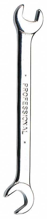 PROTO Open End Wrench: Alloy Steel, Satin, 1/4 in_7/32 in Head Size, 3 in Overall Lg, Std, Rounded (MPN J3216). Key specifications — attr309776: No; attr309781: Satin; attr309780: Alloy Steel; attr324939: PROTO.