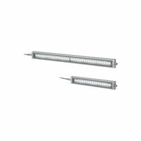 PATLITE LED Light: Linear, LED, 2,600 lm Max Brightness, 6500K, Bracket, 25 W Watt, 24V DC ±10% (MPN CLK6C-24AG-CD). Key specifications — attr565515: PATLITE; attr565521: 4-Pin M12 Plug; attr565528: IP69K; attr565532: Tempered Glass; attr565541: 24V DC ±10%; attr872694: Flood; attr872695: 24VDC; attr1135070: 4-Pin M12 Plug w/o Leads.