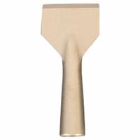 AMPCO Scraper: Bld. Mat. Nickel Aluminum Bronze, Stiff, Straight Bld. Shape, 7 in Overall Lg (MPN S-30). Key specifications — attr1004902: AMPCO; attr1017570: Standard End; attr1029655: Straight; attr1034073: Bevel/ Offset.