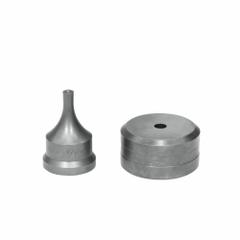 EDWARDS Punch, Die: Round, 1/4 in punch and 9/32 in die., 1/4 in Die Size, 4 in Overall Lg (MPN PD1/4). Key specifications — attr67451: IW25 , IW40 , IW50 , IW55 , IW60 , IW65 , IW75 , IW100 , IW100DX , IW120 , ELT110 , ELT11065; attr67489: Round; attr67463: 1/4 in; attr67447: PD1/4; attr67443: EDWARDS; attr67472: 1/4 in punch and 9/32 in die..