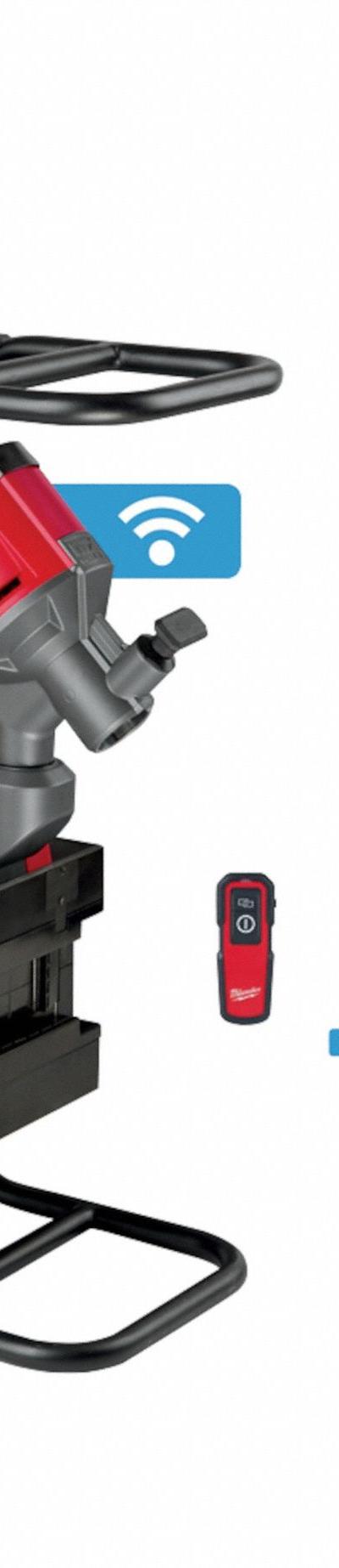 MILWAUKEE Concrete Vibrator: Backpack - Milwaukee Cordless Concrete Vibrators