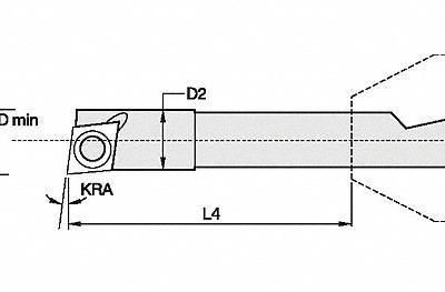 WIDIA Indexable Boring Bar: ABC750R - Indexable Boring Bars