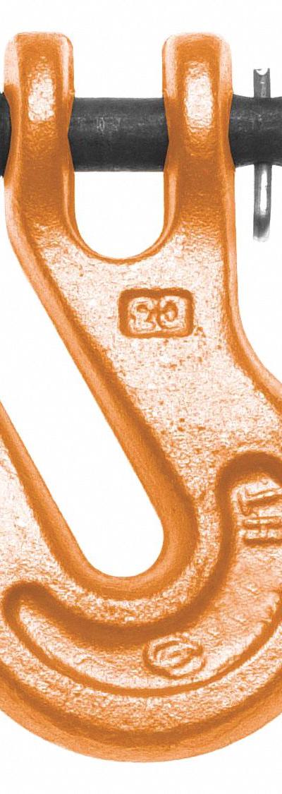 CAMPBELL Grab Hook: 18,100 lb Working Load Limit - Narrow-Opening Grab Hooks for Lifting