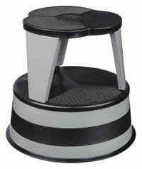 CRAMER Step Stool: 14.5 in Overall Ht, 350 lb Load Cap, 2 Steps, Steel, 14.3 in Standing Ht (MPN 1001-82). Key specifications — Product Type: Step Stool; Stacking: Not Stackable; Brand: CRAMER; Color: Gray; Feet Material: Plastic; Feet Type: Slip-Resistant; Folding: Not Foldable; Includes Handrails: Handrails Not Included.