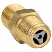 CONRADER Check Valve: In Line, Brass, 1/4 in NPT, 1/4 in (M)NPT, 500 psi Max. Pressure (MPN CLS1414). Key specifications — attr291949: 1/4 in NPT; attr291950: 1/4 in (M)NPT; attr291957: Brass; attr294749: CONRADER.