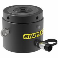 SIMPLEX Lock Nut Hydraulic Ram: 160 ton Nominal Capacity, 2 in Nominal Stroke Lg, 31.16 sq in, RCL (MPN RCL1502). Key specifications — attr1108313: RCL; attr96792: 31.16 sq in; attr98878: SIMPLEX.