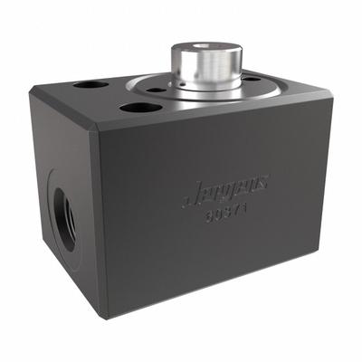 JERGENS Hydraulic Cylinder: Single Acting, 6,100 lbf Nominal Capacity, 5/8 in Stroke Lg - Block Body Hydraulic Cylinders
