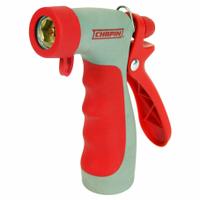 APPROVED VENDOR High Temp Hose Nozzle: Adj Stream, Rear Trigger, 160°F Max Temp, Pistol Grip, GHT (MPN 4692). Key specifications — Construction: Hi-Temp Poly.