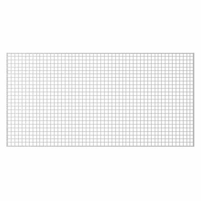 POLYMERSHAPES Light Panel: Parabolic, Styrene, 4 ft Lg, 2 ft Wd, 1/4 in Thick, White - Parabolic Pattern Light Diffusers
