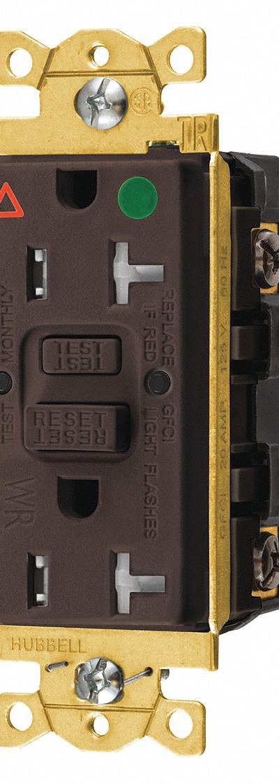 HUBBELL GFCI Receptacle: Hospital Grade - General Purpose Receptacles