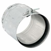 Vent Adapter: 5 in Duct, 6 in Lg, Steel, Category I, Outer Galvanized Steel w/ Inner Aluminum Liner (MPN 5EUA-M). Key specifications   — Finish: Galvanized; Brand: AMERI-VENT; Product Type: Universal Adapter; Material: Steel; Connection Type: Snap Lock; Vent Material: Outer Galvanized Steel w/ Inner Aluminum Liner.