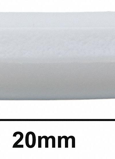 SP SCIENCEWARE Stirring Bar: Octagon, Alnico, 20 mm Overall Lg, 8 mm Dia, Autoclavable, White - Octagonal Stir Bars