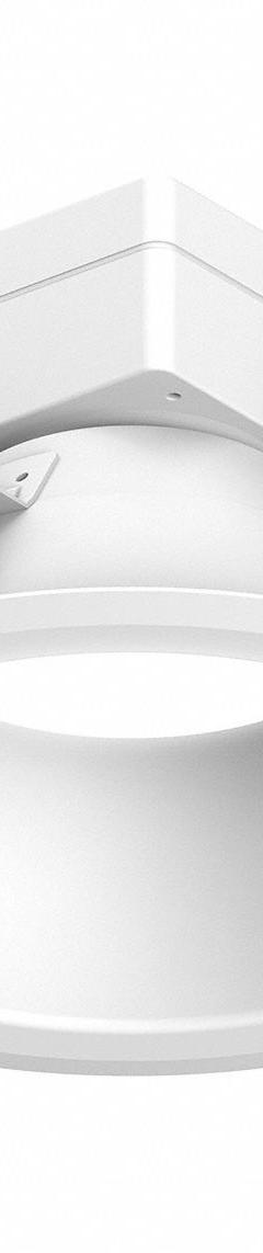 PRESCOLITE Downlight: 8 in Dia, 3,000 lm_4,000 lm_4,600 lm, 2700K/3000K/3500K/4000K/5000K, 20 W (MPN LBRST-8RD-M-LSHL-CS9-WH-EMR). Key specifications — attr1262090: White; attr1262072: 85W CFL/ 300W INC; attr1262081: Yes; attr1262085: 5000K; attr1262092: PRESCOLITE; attr1262050: 120 to 277V AC.