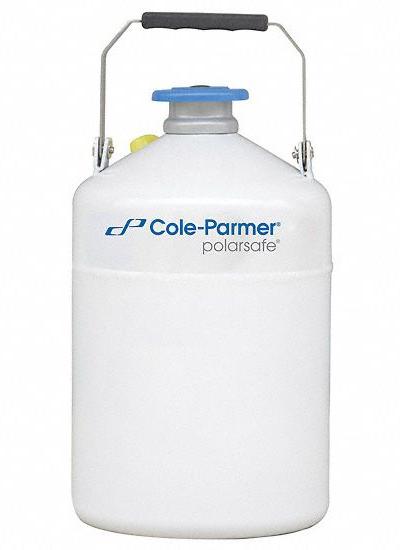 COLE-PARMER Cryogenic Dewar: 2 L Capacity - Cryogenic Dewars