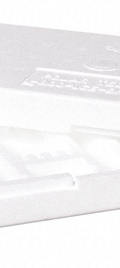 Laboratory Mailer: Slides Holds Container, 8 Tubes, 8 Slides, 10 in Outside Ht, 4 1/2 in Outside Lg (MPN 721/CP). Key specifications — Brand: POLAR TECH; Color: White; Holds Container Style: Slides; Material: Polystyrene.