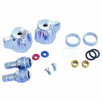 ENCORE Spray Valve Assembly: Brass, Chrome, 12 in Overall Lg, 7/8 in Inlet Connection Size, UNS (MPN TL15-0010). Key specifications — Inlet Connection Type: UNS; Brand: ENCORE; Color/Finish: Chrome; Includes: Grip; Material: Brass; Product Type: Spray Valve.