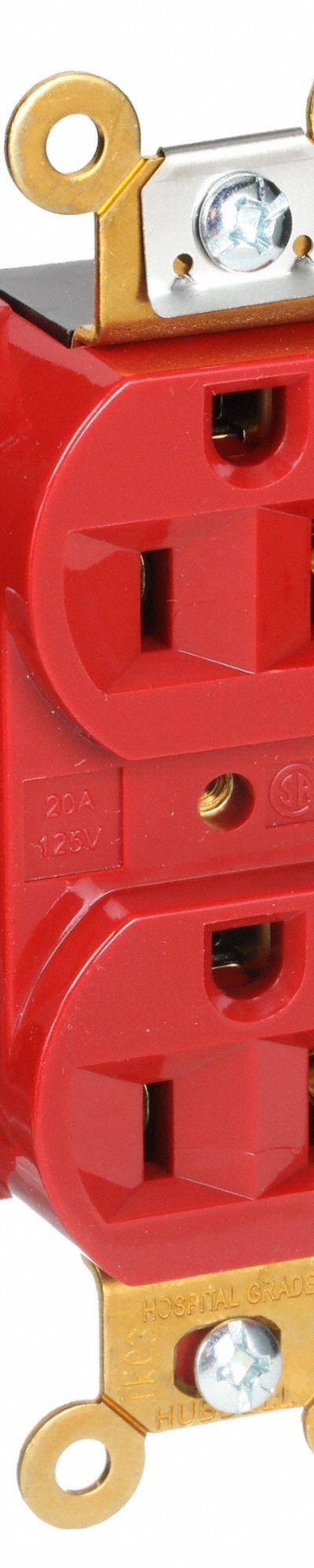 HUBBELL Receptacle: Hospital Grade Fed - General Purpose Receptacles