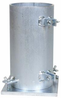 APPROVED VENDOR Cylinder Mold: Cylinder Mold, Base Plate, Steel, 12 in Overall Ht, 6 in Overall Dia (MPN 5DNV0). Key specifications — Manufacturer Part Number: 5DNV0; Includes: Base Plate; Brand: APPROVED VENDOR.