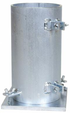 APPROVED VENDOR Cylinder Mold: Cylinder Mold, Base Plate, Steel, 12 in Overall Ht, 6 in Overall Dia (MPN 5DNV0). Key specifications — Manufacturer Part Number: 5DNV0; Includes: Base Plate; Brand: APPROVED VENDOR.