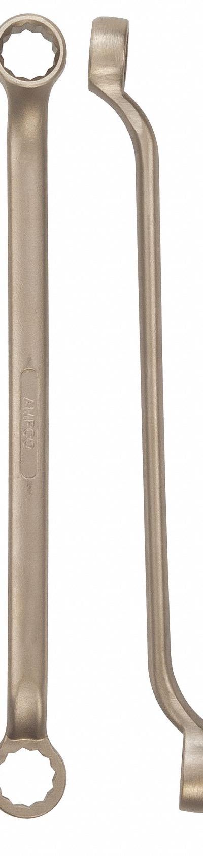 AMPCO Box End Wrench: Natural - SAE, Double End, 12-Point, Box End Nonsparking Wrenches