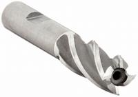 OSG Square End Mill: Cobalt, 4 Flute, 17 mm Mill Dia, 41.27 mm LOC, 95.2 mm OAL (MPN 5812200)