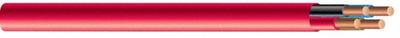 SOUTHWIRE Fire Alarm Cable: 1,000 ft Cable Lg, Plenum, Plenum, PVC, PVC, Red, PVC - Unpaired Unshielded Cables