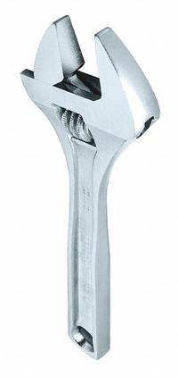 PROTO Adjustable Wrench: Alloy Steel, Chrome, 10 in Overall Lg, 1 3/8 in Jaw Capacity, Plain Grip (MPN J710A). Key specifications — attr309359: Chrome; attr324924: PROTO; attr309358: Alloy Steel.