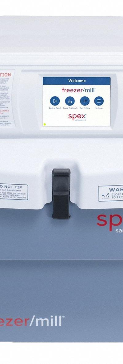 SPEX SAMPLEPREP Cryogenic Grinder: 200 mL Capacity - Cryogenic Grinding Mills