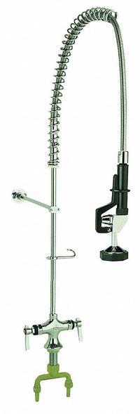 ENCORE Pre Rinse Faucet: KL50, Deck, Single-Post, 1 Mounting Holes, Brass, Chrome, 1.6 gpm Flow Rate (MPN KL50-1000-BR). Key specifications — Brand: ENCORE; Color/Finish: Chrome.