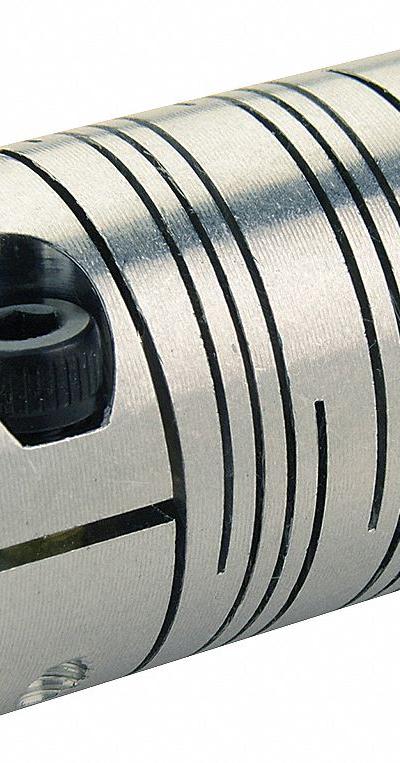 RULAND MANUFACTURING Motion Control Coupling: 3° Angular Misalignment - General Purpose Clamp-On Beam Shaft Couplings